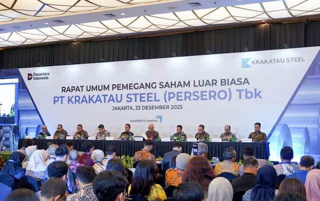 Krakatau Steel (KRAS) Rombak Direksi Usai Disuntik Danantara, Ini Susunan Terbarunya Krakatau Steel (KRAS) Rombak Direksi Usai Disuntik Danantara, Ini Susunan Terbarunya
