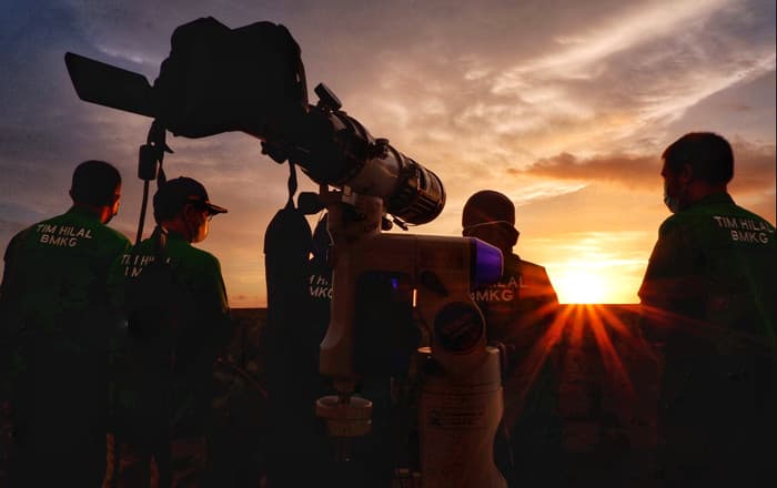 Posisi Hilal Capai Tiga Derajat, Tim Rukyat Hilal Kemenag: Belum Penuhi Ambang Batas Elongasi Posisi Hilal Capai Tiga Derajat, Tim Rukyat Hilal Kemenag: Belum Penuhi Ambang Batas Elongasi