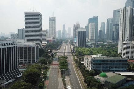 Begini Rekayasa Arus Lalu Lintas Sudirman-Thamrin di Malam Pergantian Tahun