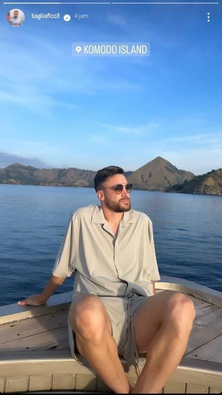 Pemain Timnas Argentina Berlibur ke Pulau Komodo usai Bertanding dengan Indonesia Pemain Timnas Argentina Berlibur ke Pulau Komodo usai Bertanding dengan Indonesia