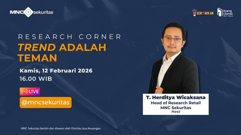 Saksikan IG Live Research Corner MNC Sekuritas Trend adalah Teman, Sore Ini! Saksikan IG Live Research Corner MNC Sekuritas Trend adalah Teman, Sore Ini!
