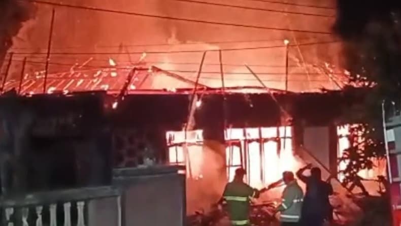 Kebakaran Tragis di Lampung Utara, Penghuni Tewas Terjebak Kebakaran Tragis di Lampung Utara, Penghuni Tewas Terjebak