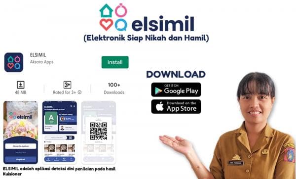 BKKBN Tator Kenalkan Aplikasi Elsimil, Untuk Pencegahan Stunting pada Anak hingga Edukasi Reproduksi