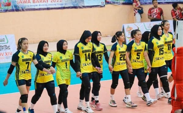 Bertabur Bintang Proliga, Berikut Susunan Pemain Tim Bola Voli Putri Kabupaten Subang