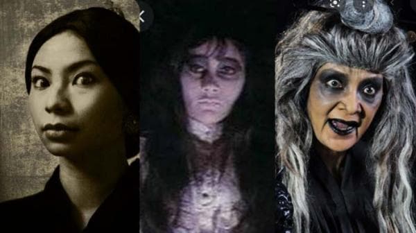 3 Artis Pemeran Hantu Menyeramkan di Film Horor, Nomor 2 Wajah Aslinya Cantik dan Awet Muda