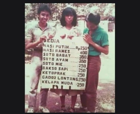 Harga Makanan Zaman Dulu Pada Tahun 1995 -1997, Anak Milenial Mana Tahu?