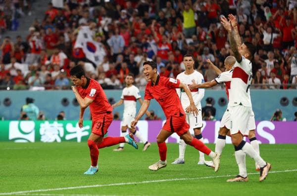 Hasil Lengkap Piala Dunia 2022, Sikat Portugal 2-1, Korsel Lolos 16 Besar, Uruguay Angkat Koper