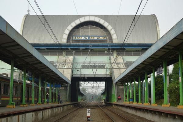 Stasiun Serpong Sudah Berusia 15 Tahun, Awalnya Disiapkan Sebagai Stasiun Akhir untuk KRL Jabotabek