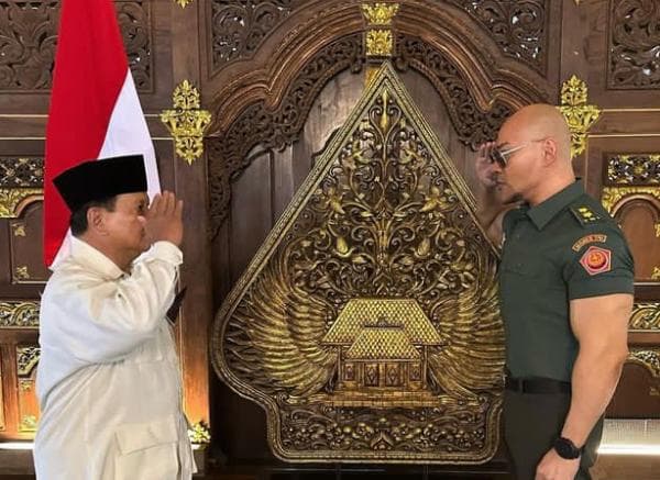 Deddy Corbuzier Sandang Tituler Pangkat Kolonel TNI AD Oleh Menhan Prabowo Subianto