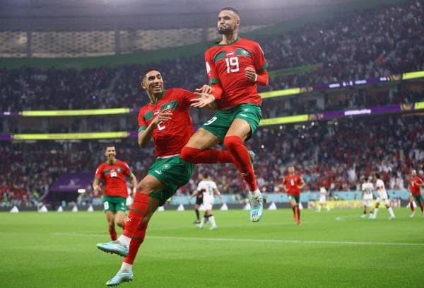 Gol Tunggal Striker Maroko Youssef En-Nesyri Sukses Bawa Timnya ke Semifinal Piala Dunia 2022 Gol Tunggal Striker Maroko Youssef En-Nesyri Sukses Bawa Timnya ke Semifinal Piala Dunia 2022
