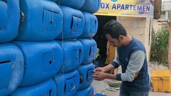 Masyarakat Bangka Tengah Kembangkan Kepiting Bakau Sistem Crab Box Apartemen