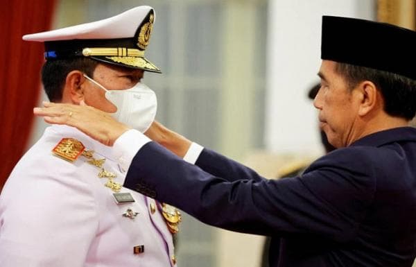 Usai Dilantik Jadi Panglima TNI, Begini Pesan Presiden Jokowi ke Laksamana TNI Yudo