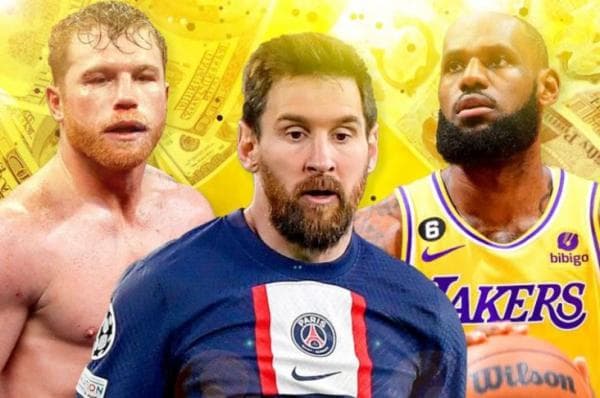 10 Atlet Terkaya di Dunia Tahun 2022, Lionel Messi di Puncak, Ronaldo Nomor Tiga 10 Atlet Terkaya di Dunia Tahun 2022, Lionel Messi di Puncak, Ronaldo Nomor Tiga