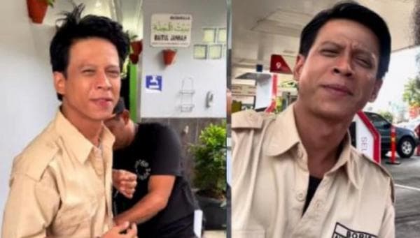 Karyawan SPBU Disebut Mirip Ariel Noah, Netizen Bilang Mirip Syah Rukh Khan