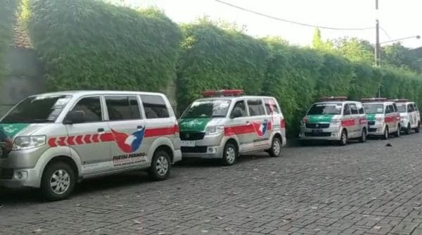 Puncak Resepsi Harlah 1 Abad NU, DPW Partai Perindo Jatim Siapkan 19 Mobil Ambulan