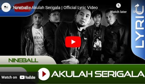 Lirik Lagu Akulah Serigala - Nineball Lirik Lagu Akulah Serigala - Nineball
