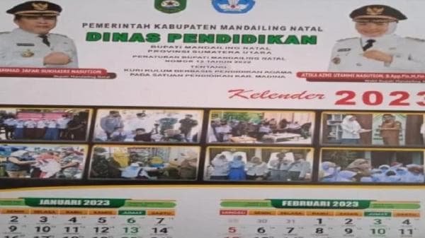 Ada Isu Disdik Madina Jual Kalender 2023 Seharga Rp100.000, Benarkah? Ada Isu Disdik Madina Jual Kalender 2023 Seharga Rp100.000, Benarkah?