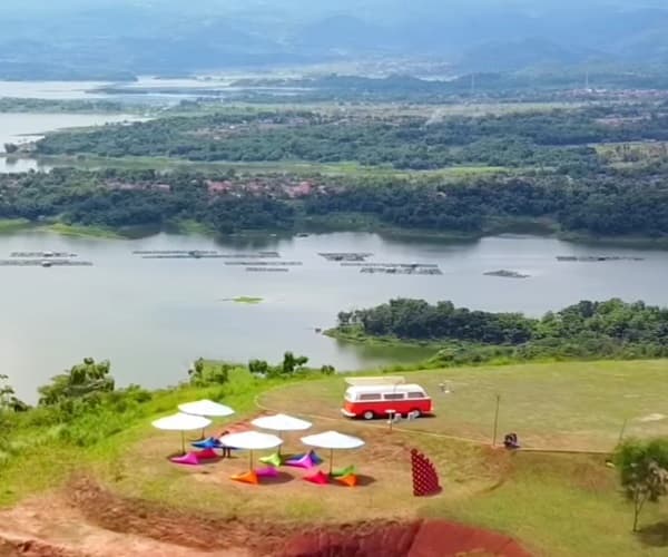 Taman Seribu Cahaya, Tempat Wisata Baru di Kawasan Bendungan Jatigede Sumedang