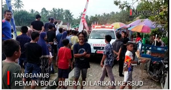 Pertandingan Antara Kesebelasan Tanjung Anom VS Bintang Muda Sedayu Diwarnai Protes hingga Cidera