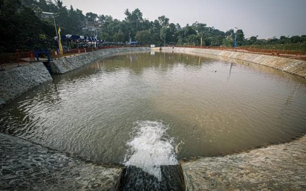 Ditambah Cisanggarung, Bandung Miliki 10 Kolam Retensi Pencegah Banjir