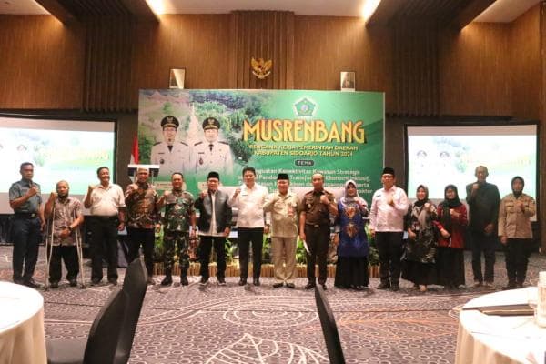 Musrenbang RKPD Sidoarjo 2024 Dibuka Wabup Subandi, Fokus Penguatan Konetivitas Kawasan Strategis Musrenbang RKPD Sidoarjo 2024 Dibuka Wabup Subandi, Fokus Penguatan Konetivitas Kawasan Strategis