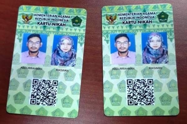 Gratis! Begini Cara Buat Kartu Nikah Digital