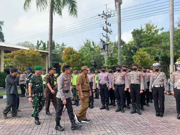Hadapi Arus Mudik Lebaran, Polres Nganjuk Siapkan 730 Personel Gabungan Hadapi Arus Mudik Lebaran, Polres Nganjuk Siapkan 730 Personel Gabungan