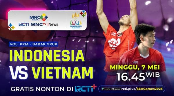 Timnas Voli Putra Indonesia Vs Vietnam di Semifinal SEA Games 2023 Bisa Ditonton di Sini Timnas Voli Putra Indonesia Vs Vietnam di Semifinal SEA Games 2023 Bisa Ditonton di Sini