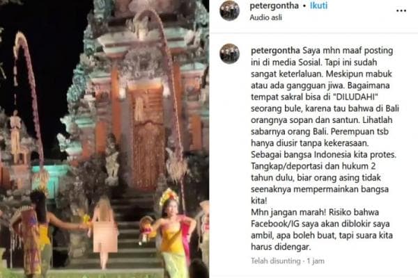 Bule Cantik Bugil di Pentas Tari Bali Segera Dijemput Keluarga, Idap Gangguan Jiwa Bule Cantik Bugil di Pentas Tari Bali Segera Dijemput Keluarga, Idap Gangguan Jiwa