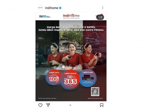 Horee! Harga Paket Internet Cepat IndiHome Turun Horee! Harga Paket Internet Cepat IndiHome Turun