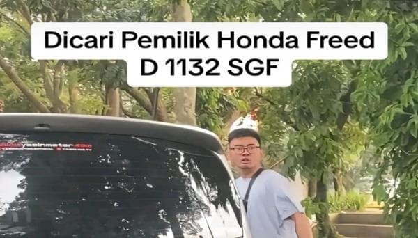 Viral Aksi Arogan Pengemudi Honda Freed di Bandung, Maki-Maki hingga Tabrak Mobil Lain Viral Aksi Arogan Pengemudi Honda Freed di Bandung, Maki-Maki hingga Tabrak Mobil Lain