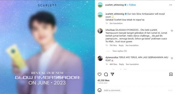 Scarlett Gandeng EXO Menjadi Brand Ambassador, D.O yang Pertama di Spill!