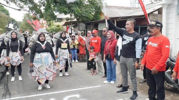 Lomba Karnaval dan Pemberian Hadiah Puluhan Juta, Menutup Kegiatan HUT RI di Desa Sumberanyar