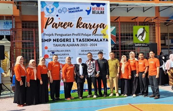 Panen Karya Siswa SMP Negeri 1 Kota Tasikmalaya, Tingkatkan Karakter dan Profil Pelajar Pancasila