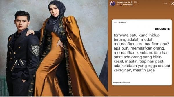 Teuku Ryan Curhat di Medsos, Digugat Cerai Ria Ricis