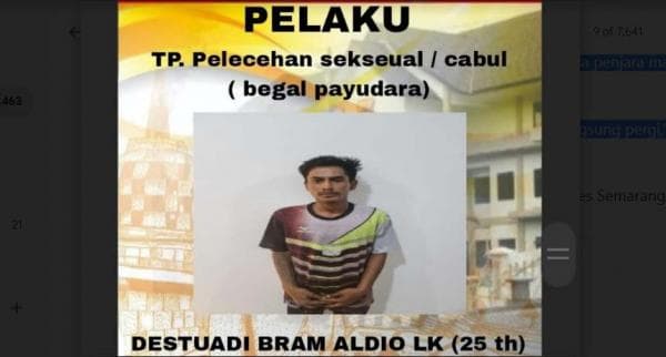 Bandit Spesialis Begal Payudara Siswi SMA Dicokok Polrestabes Semarang, Incar Target di Jalan Barito