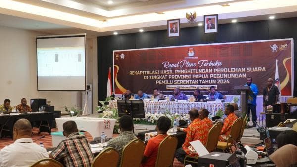 Pleno 3 Kabupaten Tingkat Provinsi Papua Pegunungan Selesai, 4 Caleg Unggul Sementara Pleno 3 Kabupaten Tingkat Provinsi Papua Pegunungan Selesai, 4 Caleg Unggul Sementara