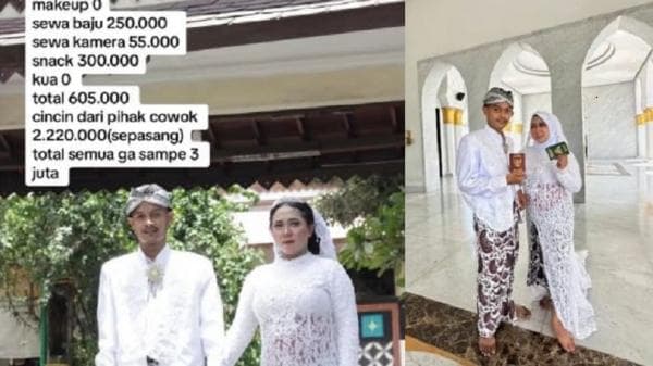 Biaya Nikah Low Budget Kurang dari Rp3 Juta Viral, Ini Rincian Biayanya Biaya Nikah Low Budget Kurang dari Rp3 Juta Viral, Ini Rincian Biayanya