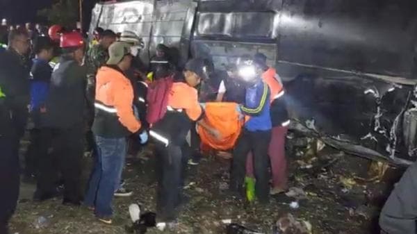 Kecelakaan Mengerikan di Subang, Kadishub Subang: Korban Tewas Bus Rombongan SMK 10 Orang