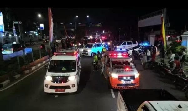 Tragedi Bus SMK Lingga Kencana, Depok Kirim Puluhan Mobil Ambulans dan Jenazah Bantu Evakuasi Korban