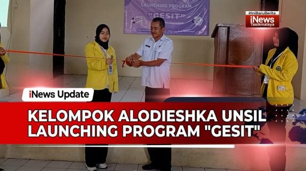 VIDEO: Cegah Hipertensi, Kelompok Alodieshka Unsil Tasik Fakultas Kesmas Launching Program Gesit
