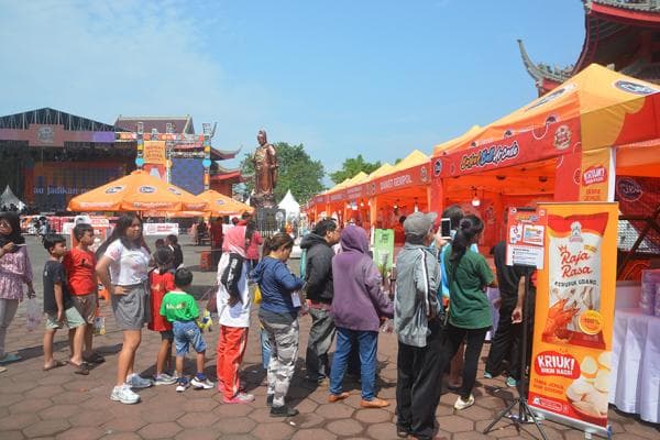 Semarak Cleo Festival Kuliner di Sam Poo Kong, Dimeriahkan Lebih 100 Tenant hingga Fun Walk