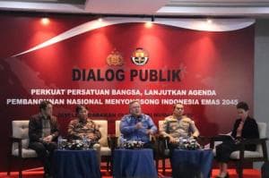 Dialog Publik : Demi Wujudkan Indonesia Emas 2045, Pembangunan Harus Dilanjutkan