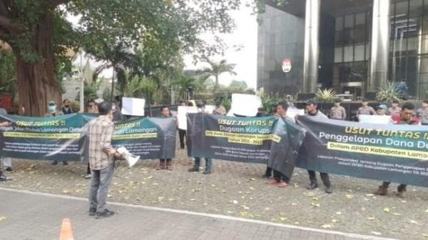 KPK Diminta Tangani Tuntas Kasus Dugaan Korupsi di Lamongan