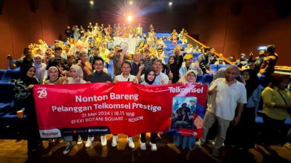 HUT ke 29, Telkomsel Gelar Non Nonton Bareng Serentak di 13 Kota. HUT ke 29, Telkomsel Gelar Non Nonton Bareng Serentak di 13 Kota.