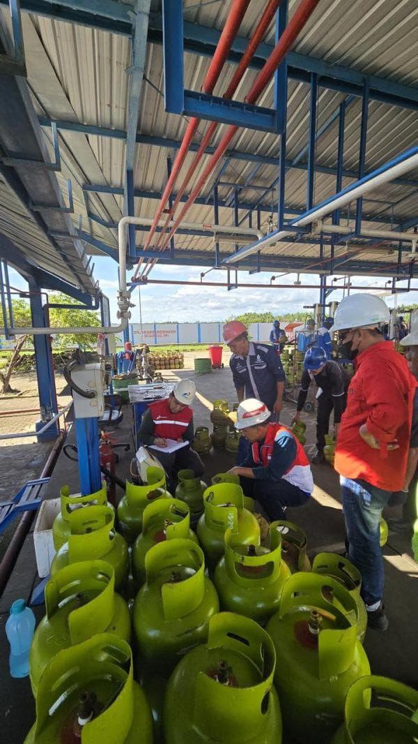 Pastikan Kualitas LPG, Pertamina Patra Niaga Sulawesi bersama Pemda Sidak SPBE di Sulselbar