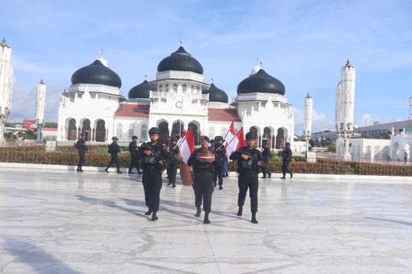 Jelang HUT Ke-78 Bhayangkara, Polda Aceh Kirim Air Suci Ke Mabes Polri