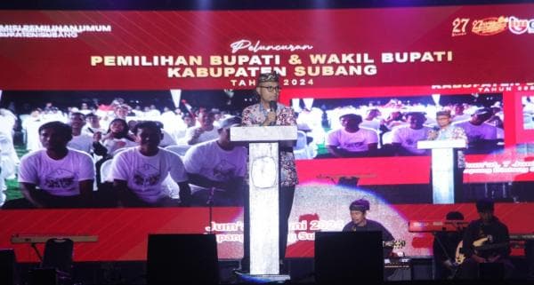 Pilkada Subang 2024 Habiskan Anggaran Rp71 Miliar, Pj Bupati Harapakan Kondusifitas