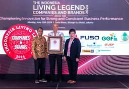 Bank DKI Raih Indonesia Best Living Legend Company 2024