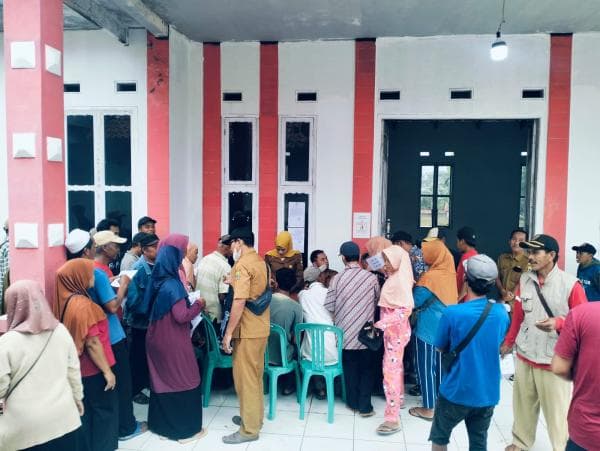 542 KPM Desa Kertasari Dapat Bantuan Pangan Beras dari BPN